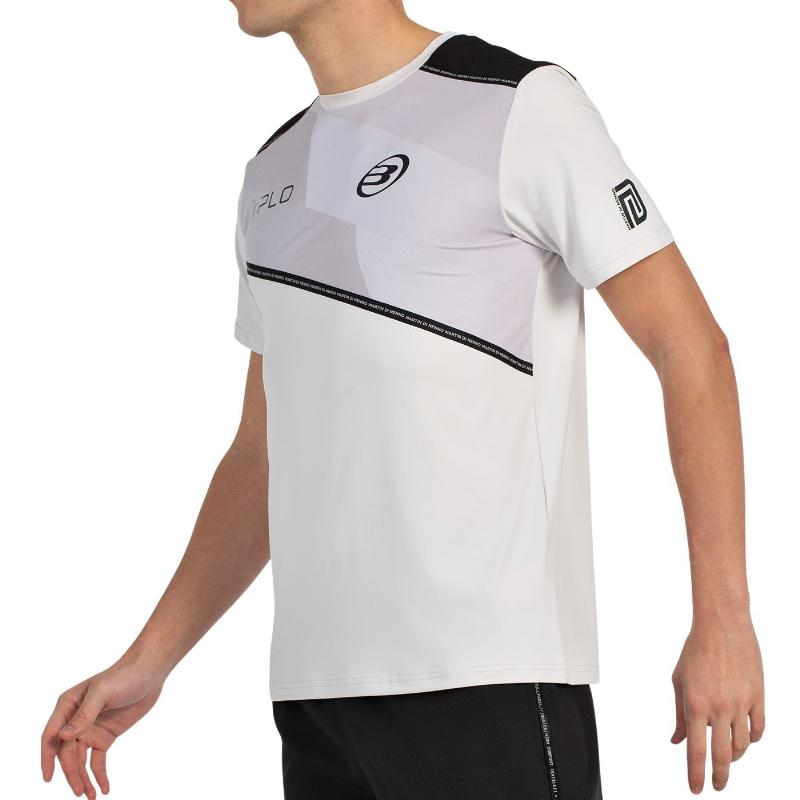 Camiseta Bullpadel Di Nenno 25V Gris Perla