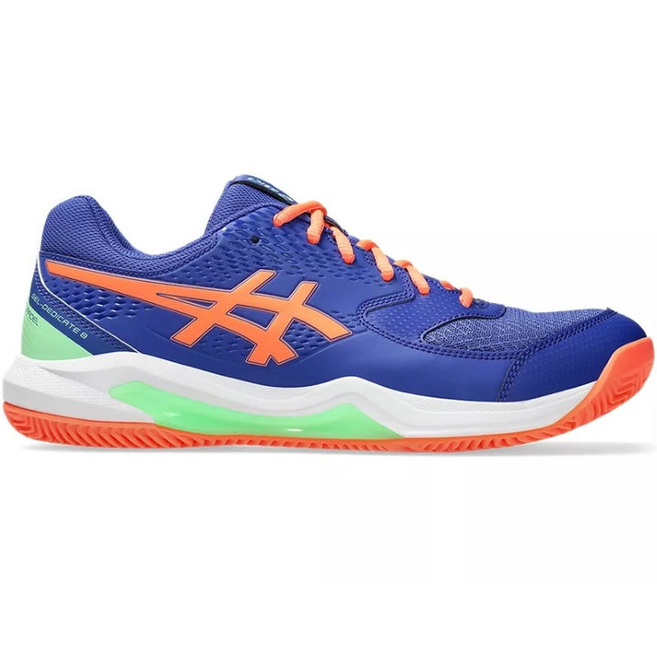 Zapatillas de Padel Asics Gel Dedicate 8 Padel Azul Cobalto Coral