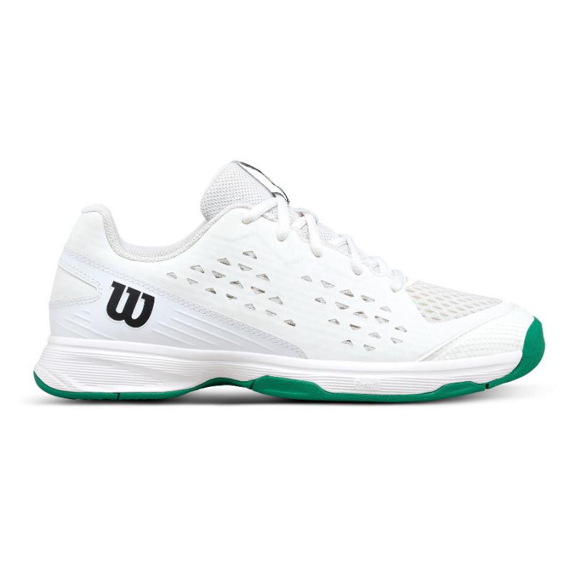Zapatillas de Padel Wilson Rush Pro L Blanco Verde Junior