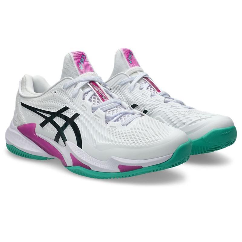 Zapatillas de Padel Asics Court FF 3 Clay Blanco Rosa Sakura