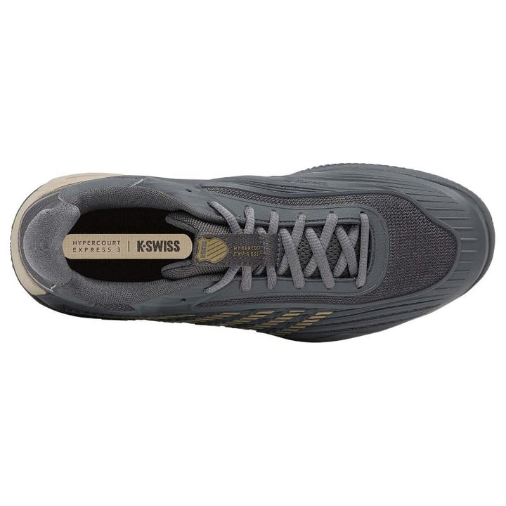 Zapatillas de Pádel de Pádel Kswiss Hypercourt Express 3 Clay Gris Beige