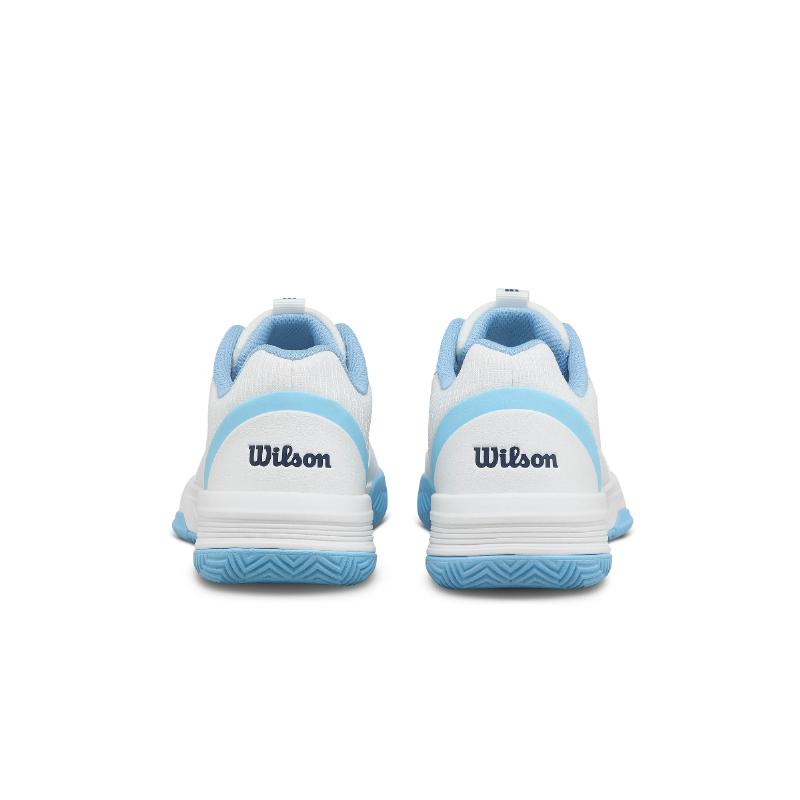 Zapatillas de Pádel de Pádel Wilson Courtglide Blanco Celeste Mujer