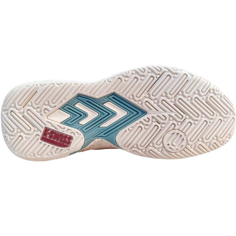 Zapatillas de Pádel de Pádel Kswiss Tura Team Padel Blanco Lila Mujer