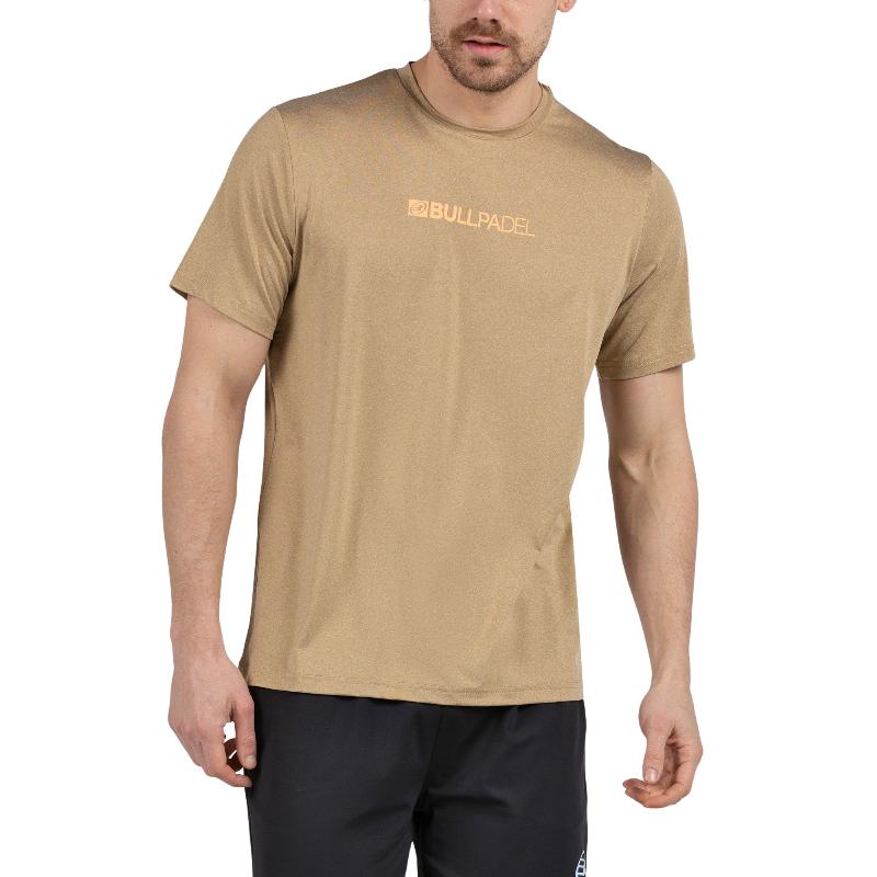 Camiseta Bullpadel Coledil Ocre Vigore