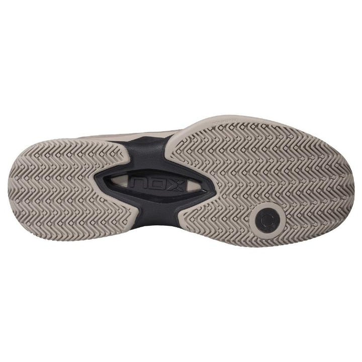 Zapatillas de Padel Nox AT10 Lux Gris Pluma Negro