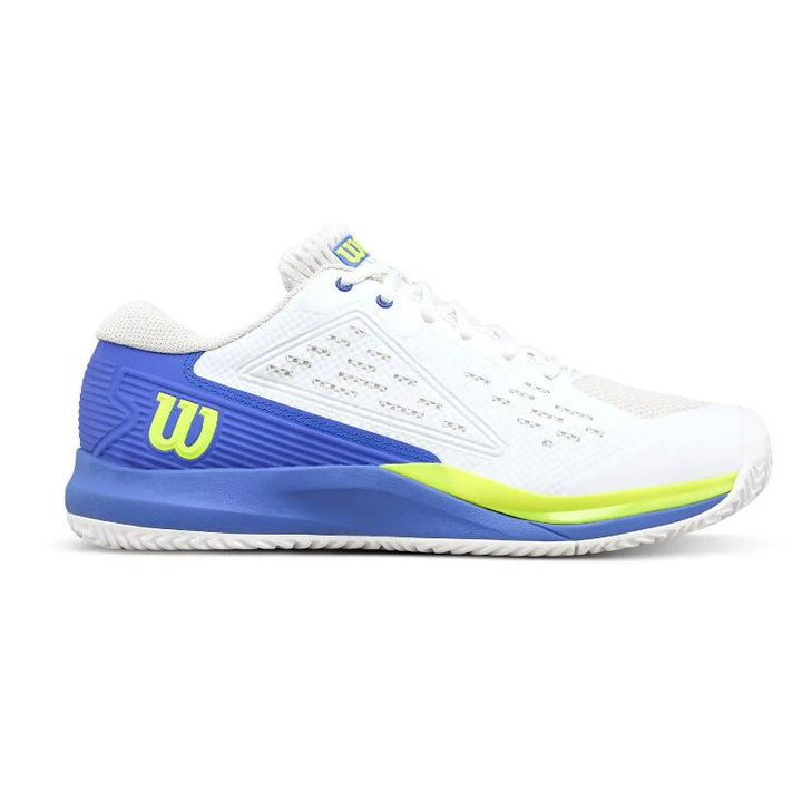 Zapatillas de Padel Wilson Rush Pro Ace Blanco Azul Amparo