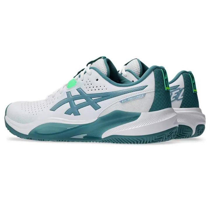 Zapatillas de Padel Asics Gel Challenger 15 Padel Blanco Verde Pino