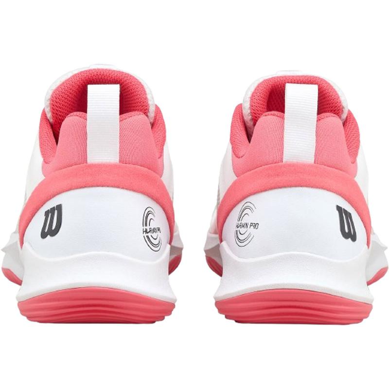 Zapatillas de Padel Wilson Hurakn Pro V2 Blanco Rosa Dubarry Mujer