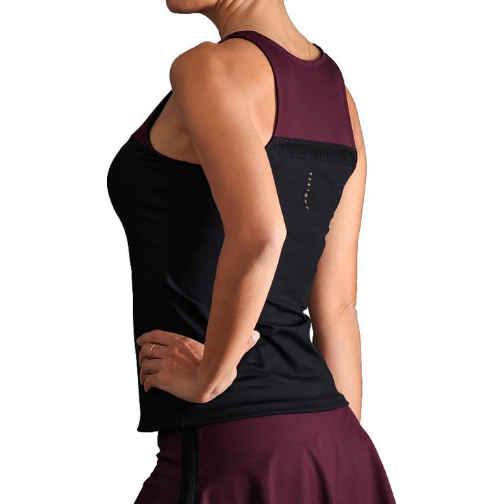 Camiseta Endless Lux Ribbon Negro Purpura