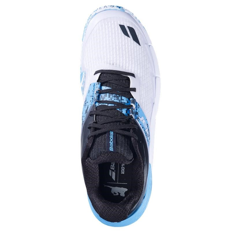 Zapatillas de Padel Babolat Movea 2 Blanco Azul Cian