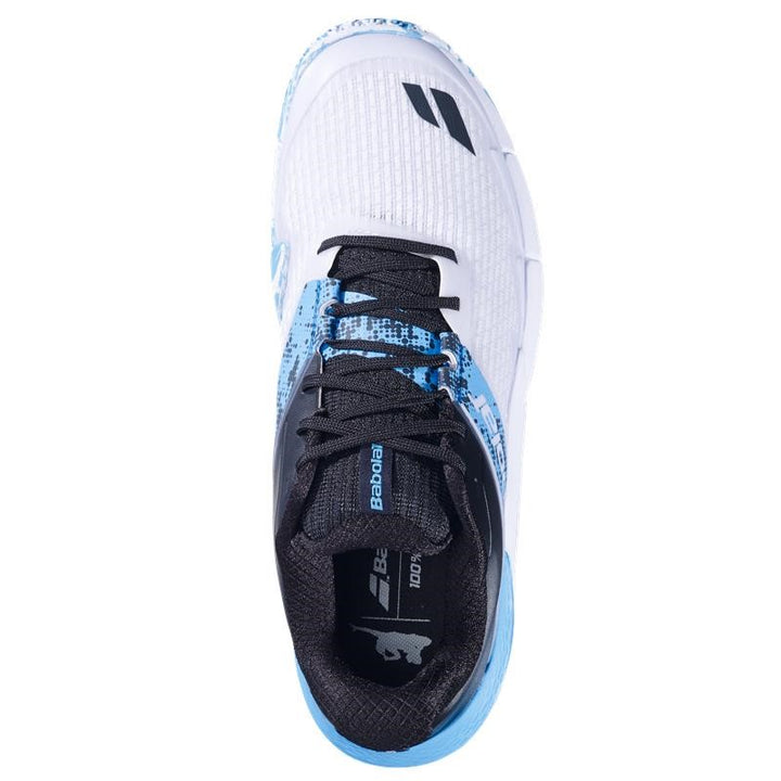 Zapatillas de Padel Babolat Movea 2 Blanco Azul Cian