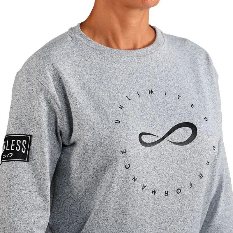 Sudadera Endless Inner Tech Gris Chine