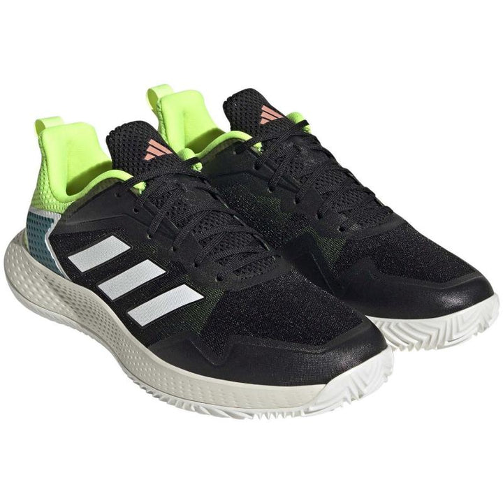 Zapatillas de Pádel de Pádel Adidas Defiant Speed Negro Blanco Fluor