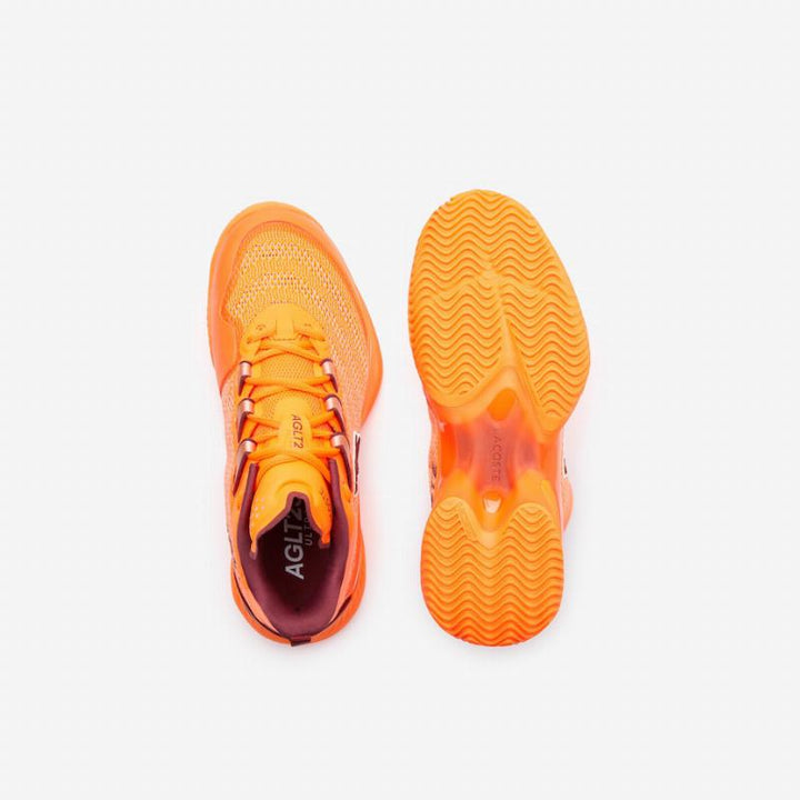 Zapatillas de Pádel de Pádel Lacoste AG-LT23 Ultra 1231 Naranja Mujer