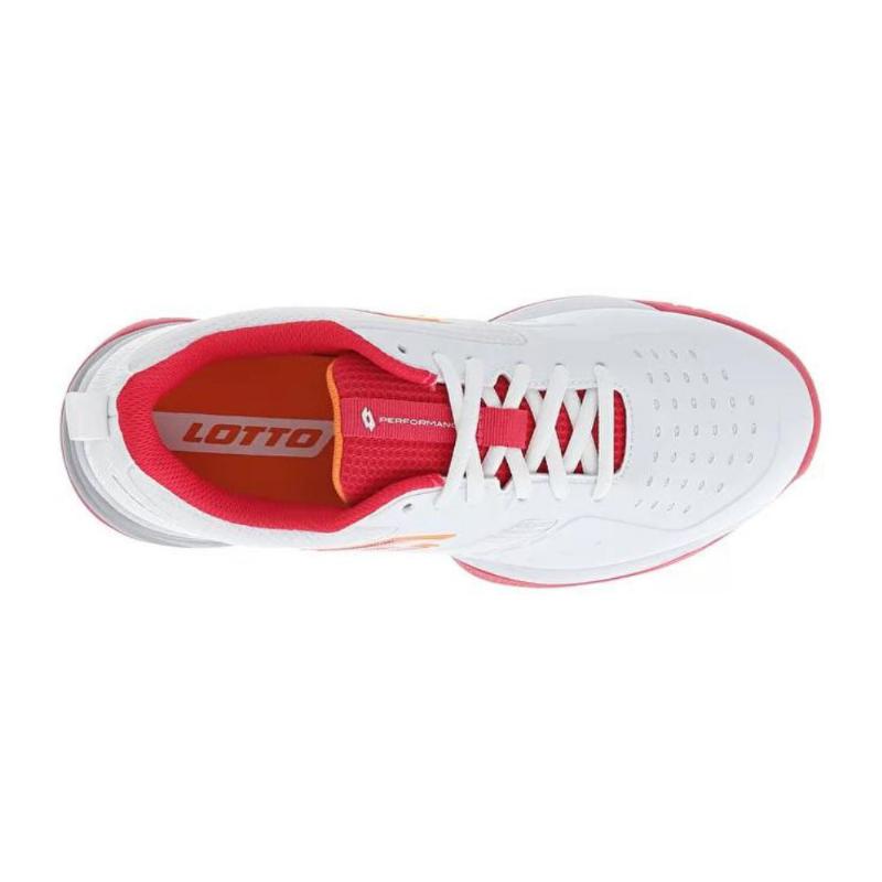 Zapatillas de Pádel de Pádel Lotto Superrapida 400 V Blanco Rosa Mujer