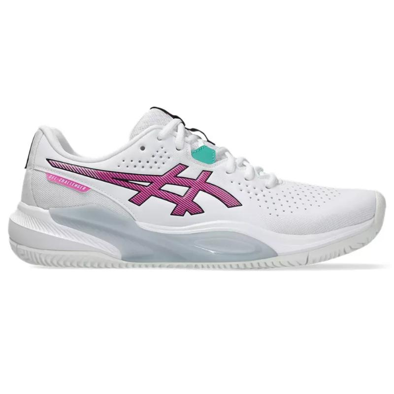 Zapatillas de Padel Asics Gel Challenger 15 Clay Blanco Rosa Sakura