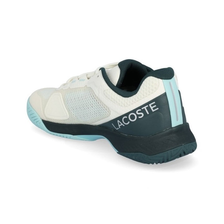 Zapatillas de Padel Lacoste Tech Point Blanco Azul Mujer