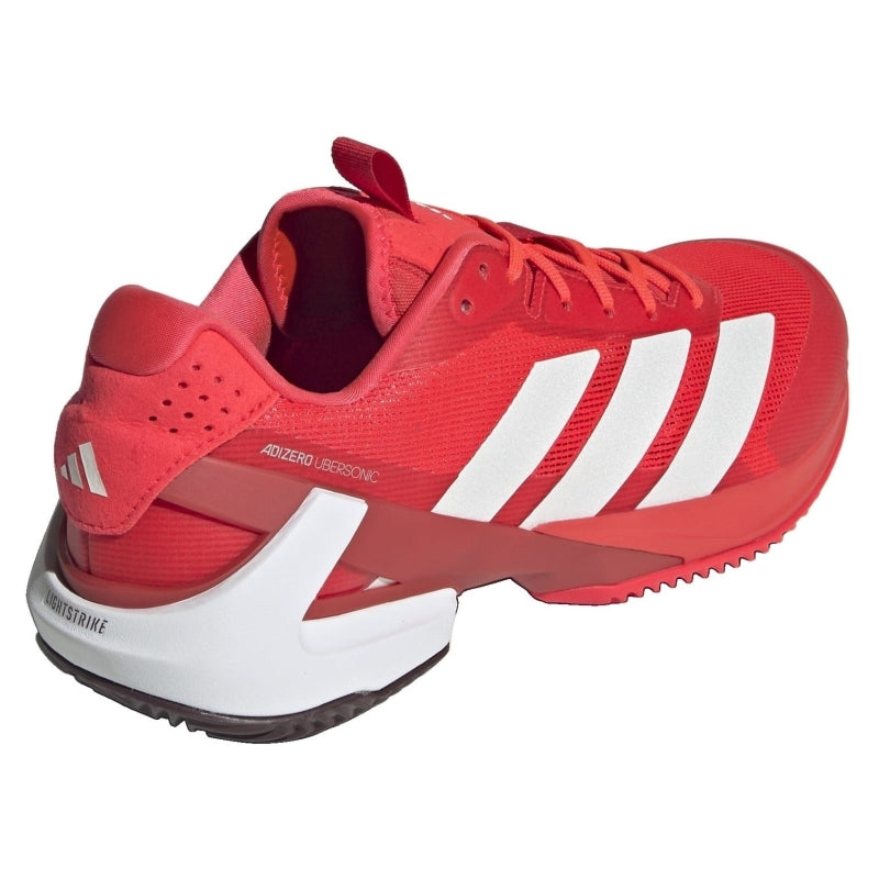 Zapatillas de Pádel de Pádel Adidas Adizero Ubersonic 5 Clay Rojo Blanco