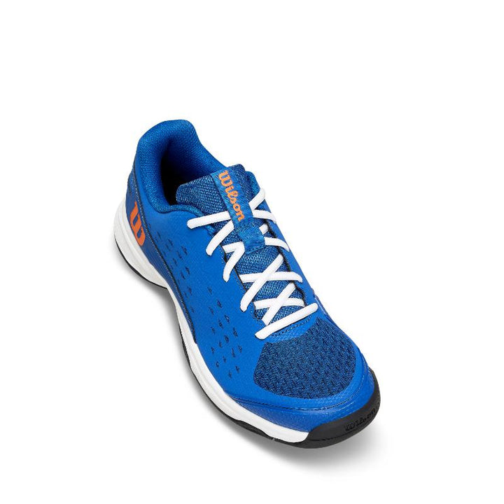 Zapatillas Wilson Rush Pro L Azul Naranja Junior