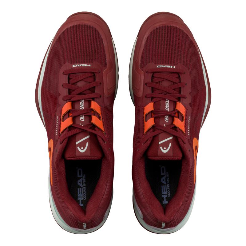 Zapatillas de Pádel de Pádel Head Sprint Pro 3.5 Clay Rojo Oscuro Naranja