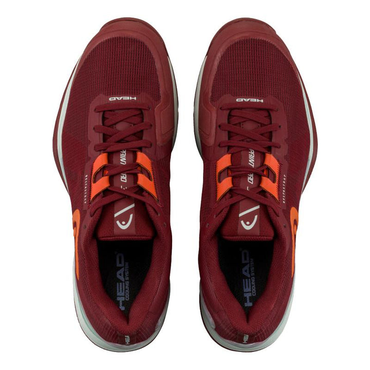 Zapatillas de Pádel de Pádel Head Sprint Pro 3.5 Clay Rojo Oscuro Naranja