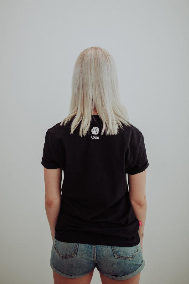 Camiseta Loco Esencia Negro Blanco