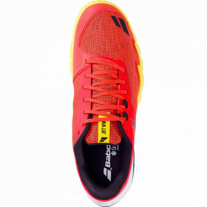 Zapatillas de Padel Babolat Jet Viva Rojo Poppy