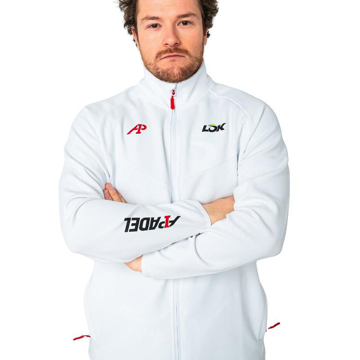 Chaqueta Lok A1 Padel Marshall Blanco