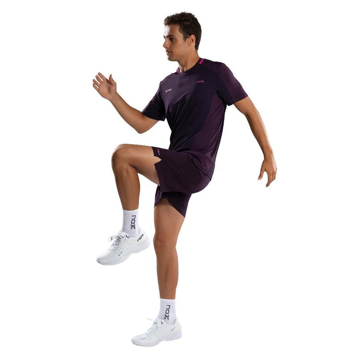 Short Nox Pro Morado Oscuro