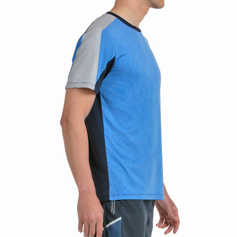 Camiseta Bullpadel Brego Azul Atomico Vigore