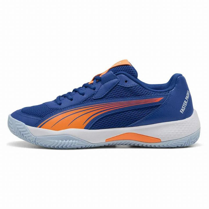Zapatillas de Pádel de Pádel Puma Momo Gonzalez Nova Court Azul Naranja