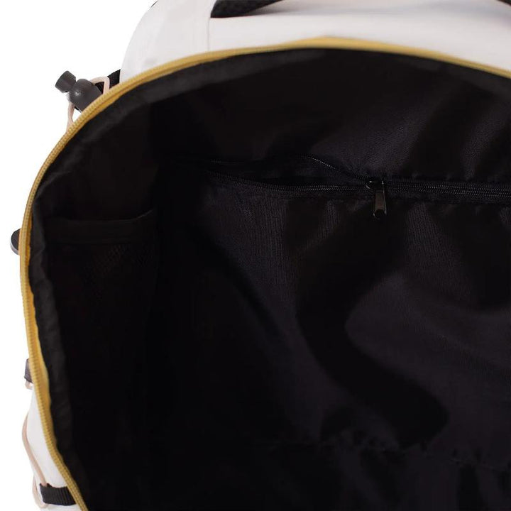 Mochila Black Crown Raptor V2 Blanco Dorado