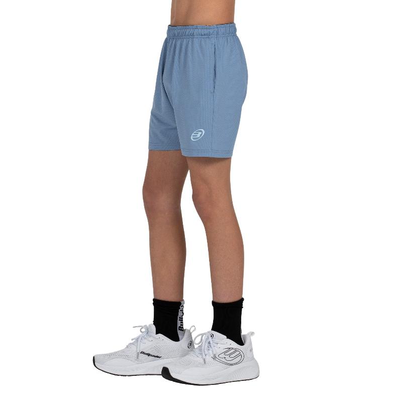 Short Bullpadel Campaza Azul Sombra Junior