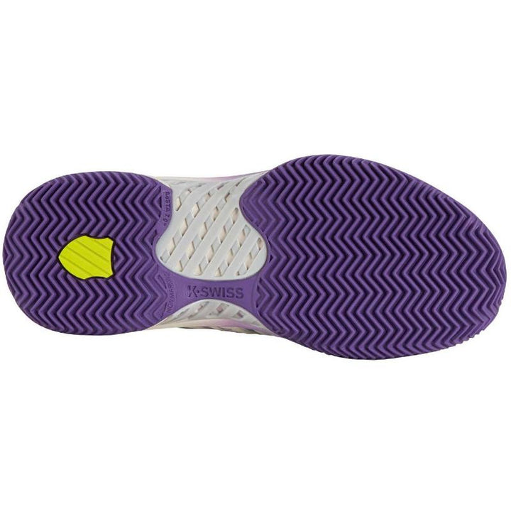 Zapatillas de Padel Kswiss Express Light 3 HB Padel Blanco Purpura Mujer