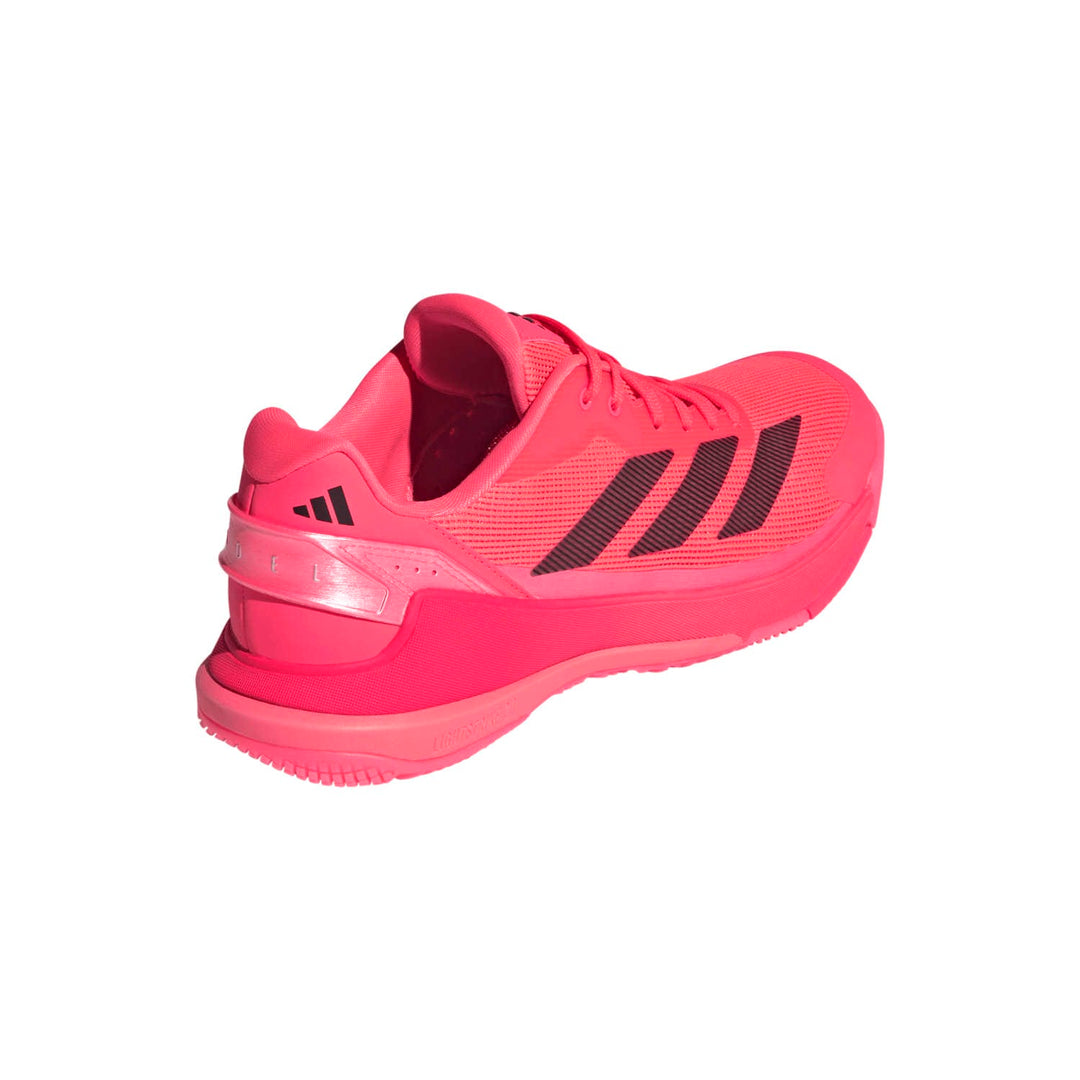Scarpe Adidas Crazyquick LS Padel Bianco Rosso Arancione