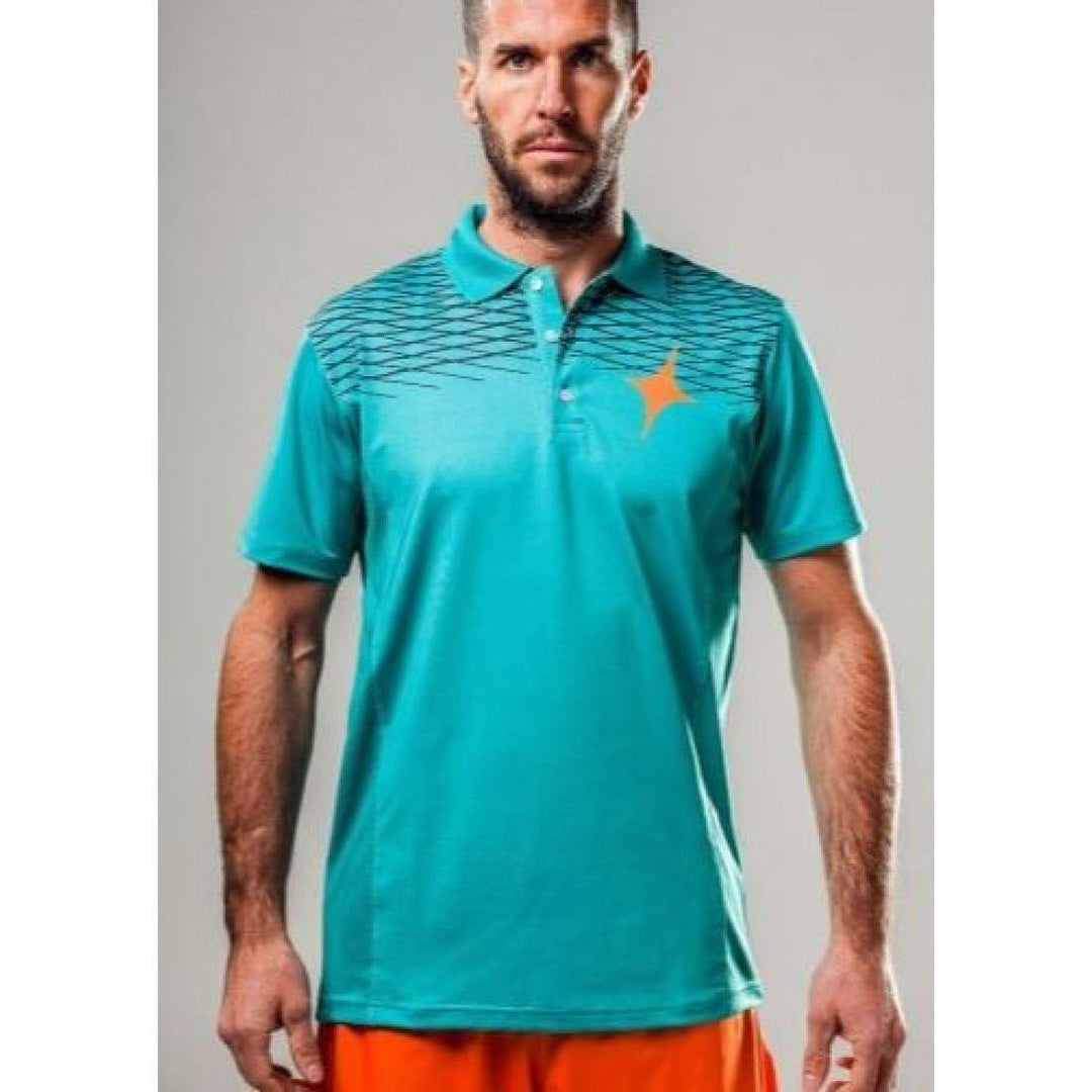 ROPA DE PADEL POLO Green Grid