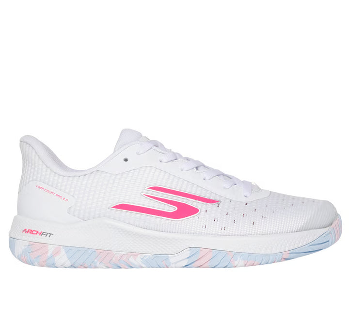 Scarpe da Padel Donna Skechers Viper Court Pro 2.0 bianche