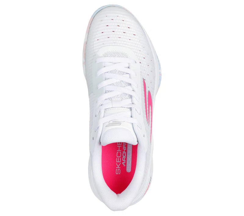 Scarpe da Padel Donna Skechers Viper Court Pro 2.0 bianche
