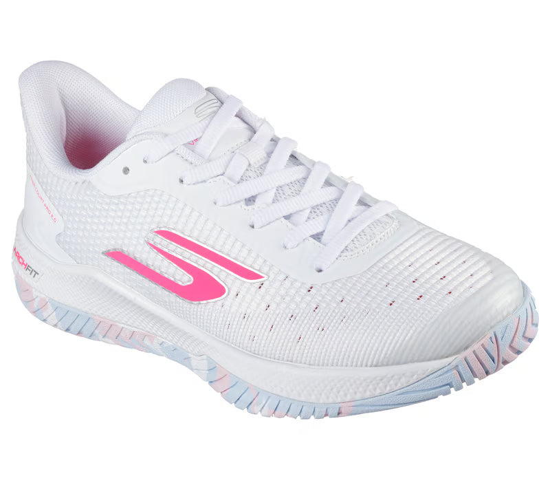 Scarpe da Padel Donna Skechers Viper Court Pro 2.0 bianche