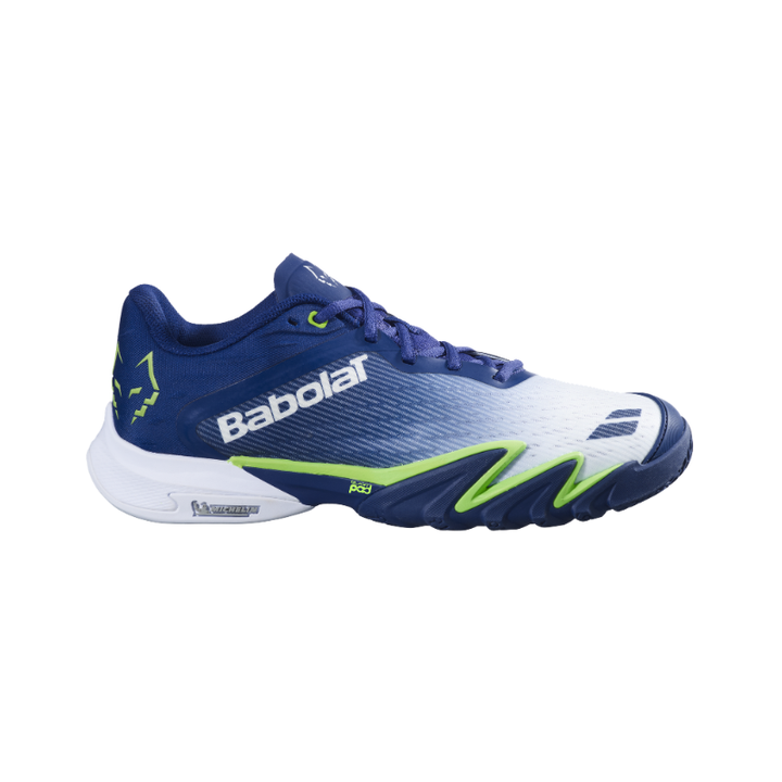 Babolat Juan Lebron Jet Premura 3 Blue and Green Padel Shoes