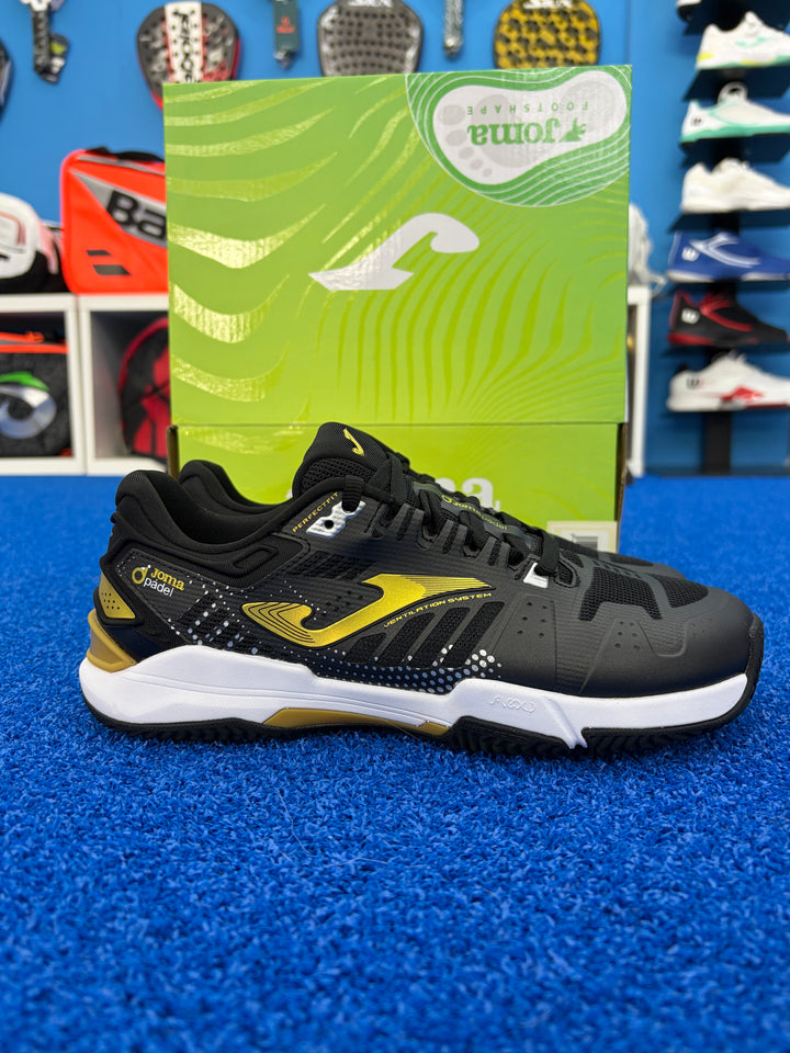 Zapatillas Barefoot Padel Joma Slam Foot Shape 2501 Black