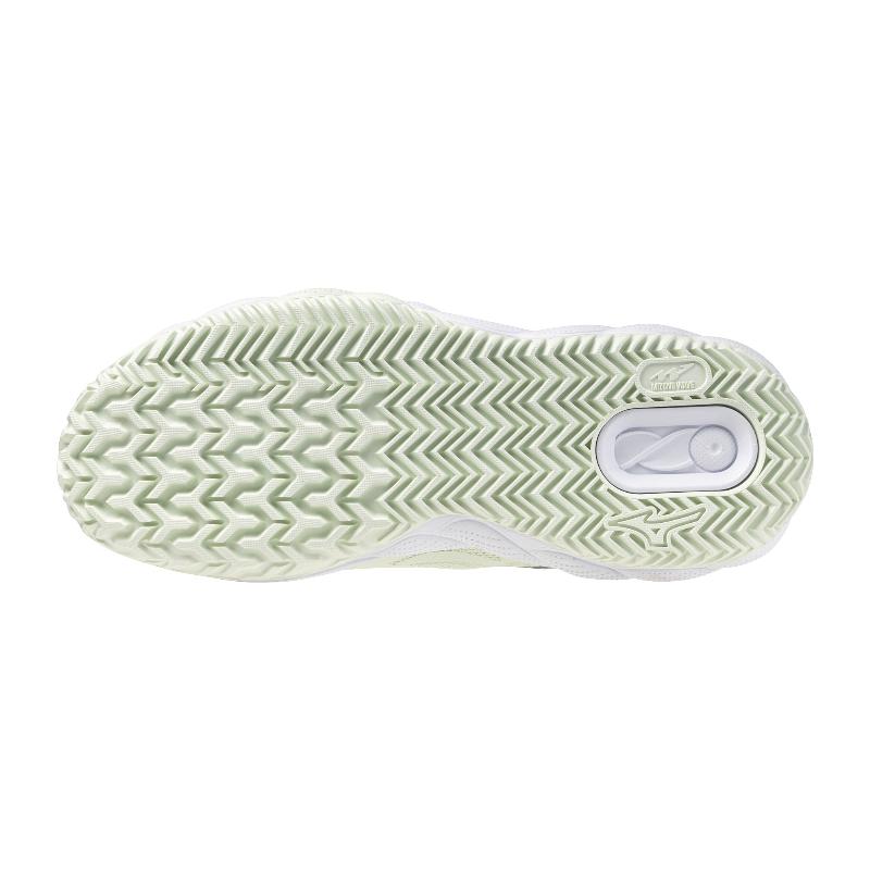 Zapatillas de Pádel de Pádel Mizuno Wave Enforce Court Padel Blanco Fluor Mujer