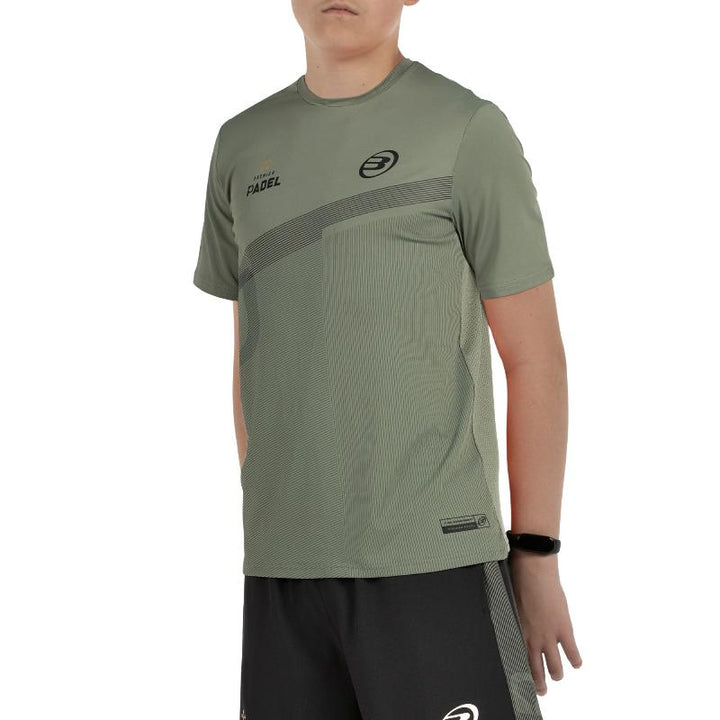 Camiseta Bullpadel Premier Padel Patos Kaki Junior