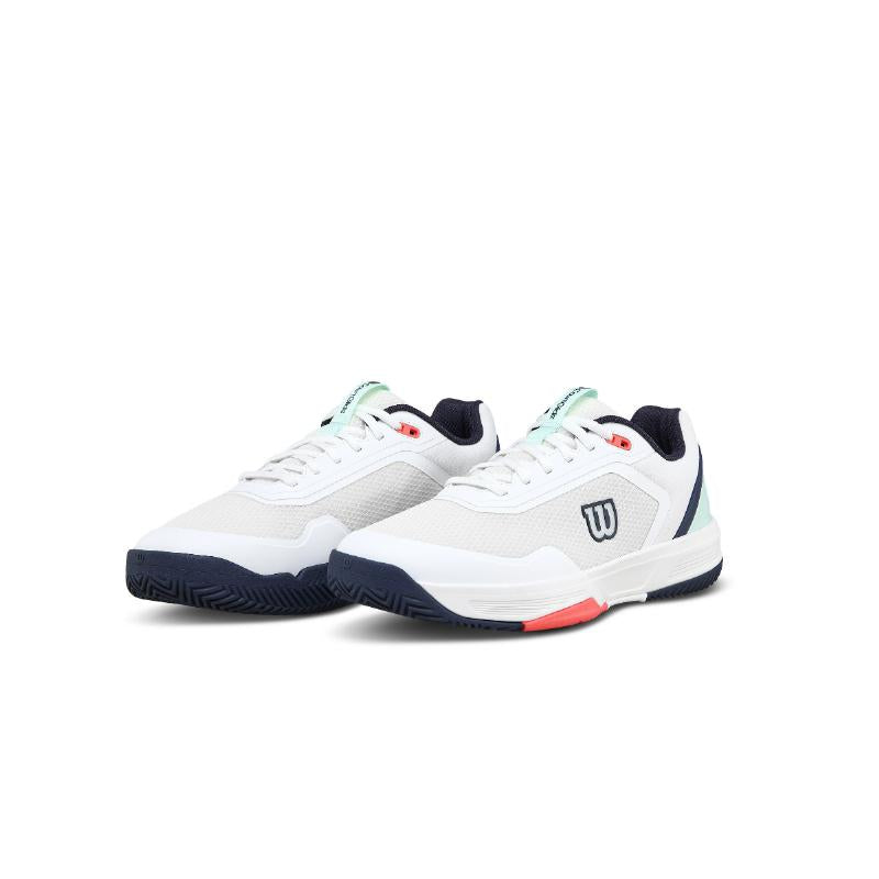 Zapatillas de Padel Wilson Courtglide Blanco Azul Marino