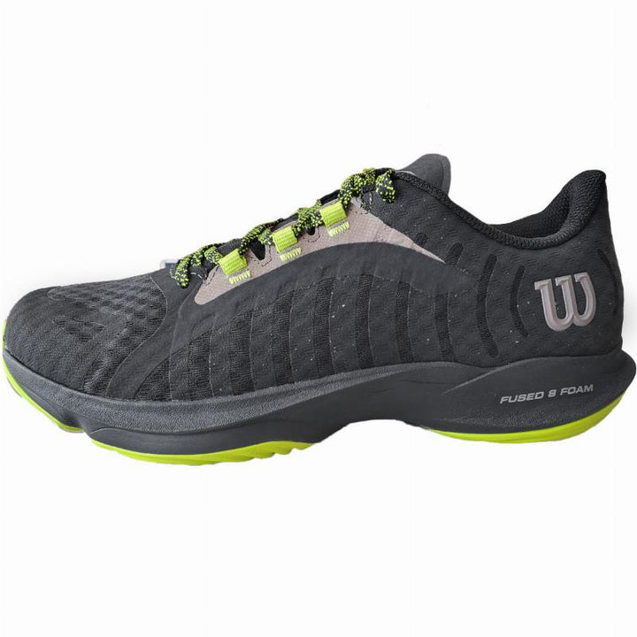 Zapatillas de Padel Wilson Hurakn Pro Negro Verde Lima