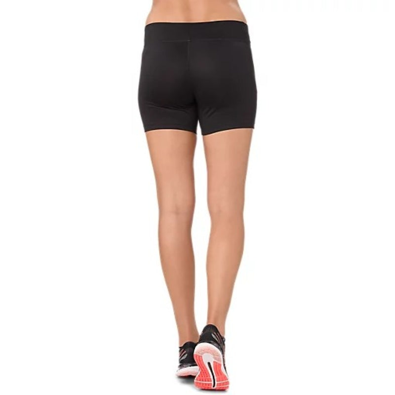 Short Asics Silver 5In Sprinter Negro Mujer