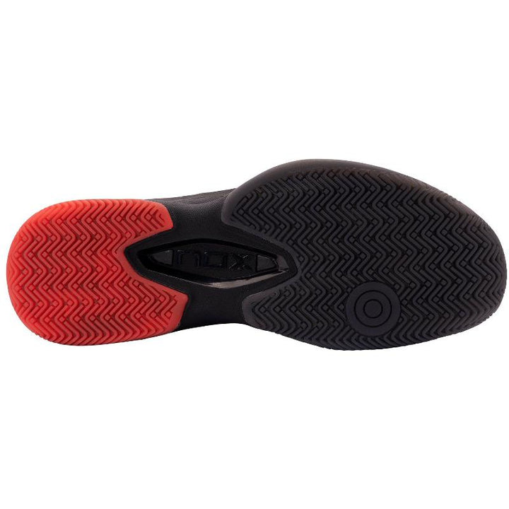 Zapatillas de Pádel de Pádel Nox At10 Lux Negro Rojo