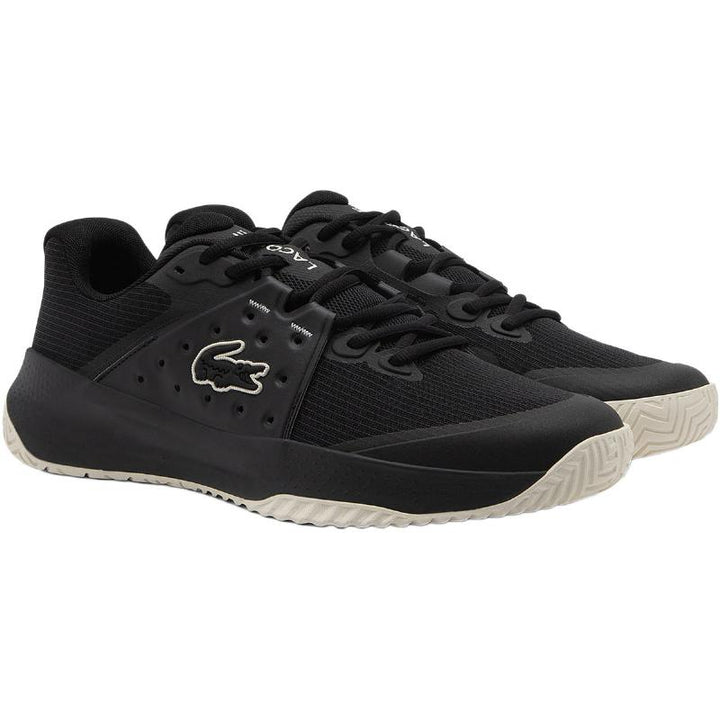 Zapatillas de Padel Lacoste Power Serve Negro Blanco