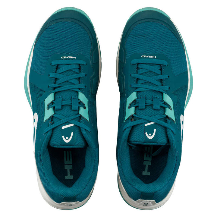 Zapatillas de Padel Head Sprint Team 3.5 Clay Azul Stone Blanco Mujer