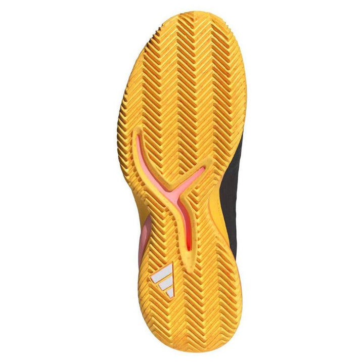 Zapatillas de Pádel de Pádel Adidas Adizero Cybersonic Negro Plata Naranja